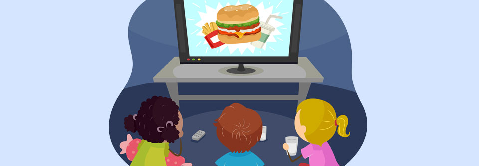 Kinder können stark von den gesehenen Werbespots beeinflusst werden.
