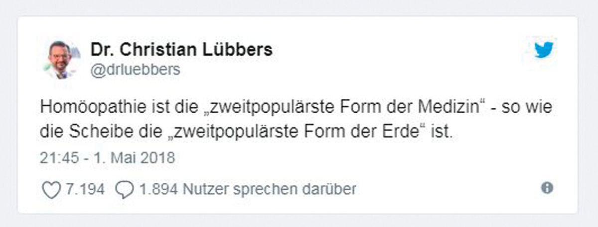 „Homöopathie hat in einer seriösen Apotheke nichts zu suchen“ 