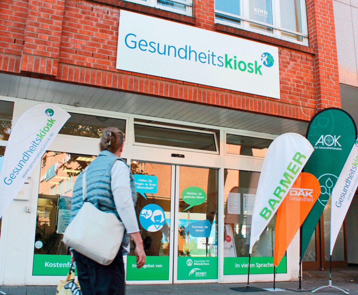 Gesundheitskiosk in Hamburg gewinnt 1A-Award 2018 