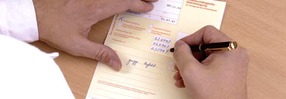Pauschalen und Prüfzeiten kein endgültiges Indiz für Falschabrechnung Krankschreibungen für wenige Tage könne man oft auch direkt am Tresen ausstellen, meinte ein Hausarzt.