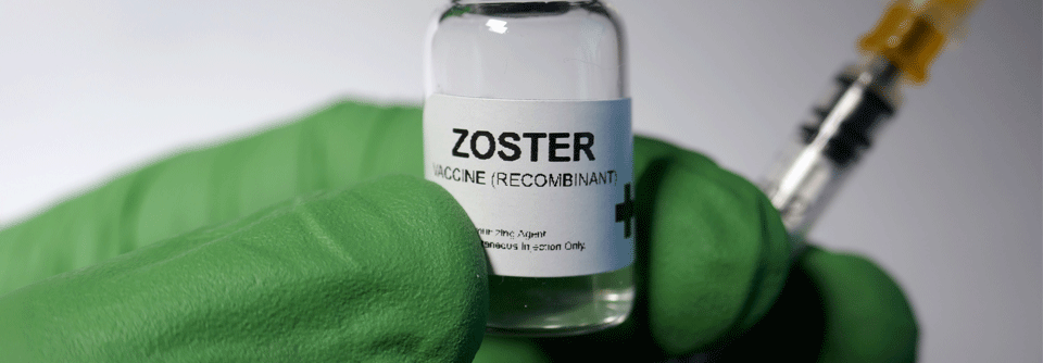Gegen Herpes Zoster wird zweimal im Abstand von zwei bis sechs Monaten geimpft.