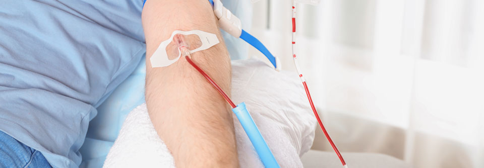 Die Notwendigkeit von Transfusionen wurde zwar weniger, das Gesamtüberleben aber nicht länger.