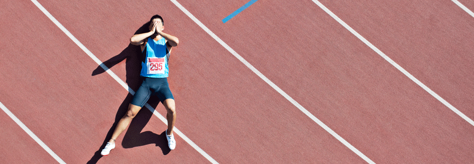 Wenn der Körper bei Sportlern plötzlich nicht mehr so will wie bisher, liegt vielleicht ein Übertrainingssyndrom vor.