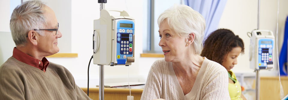 Durch GA-basierte supportive Maßnahmen kann die Chemotherapie für ältere Krebspatienten etwas angenehmer und nebenwirkungsärmer gestaltet werden. (Agenturfoto)