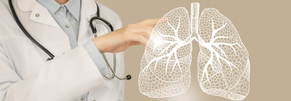 Die Lungenbeschwerden werden häufig von einer 
Hypoxämie begleitet.