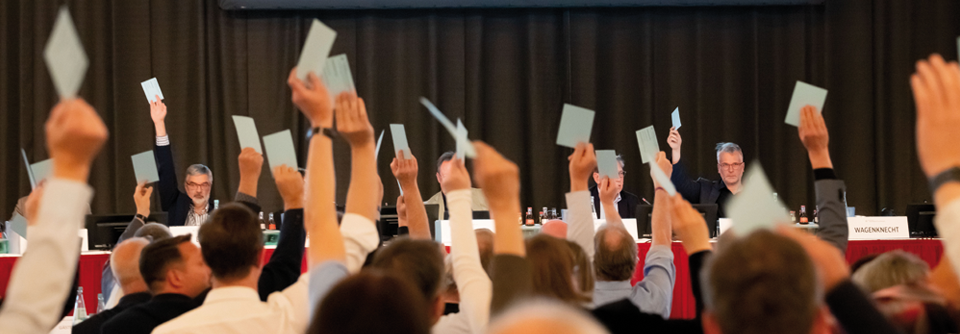 Die meisten Anträge auf der Delegiertenversammlung des Hausärzteverbandes fanden klare Mehrheiten.