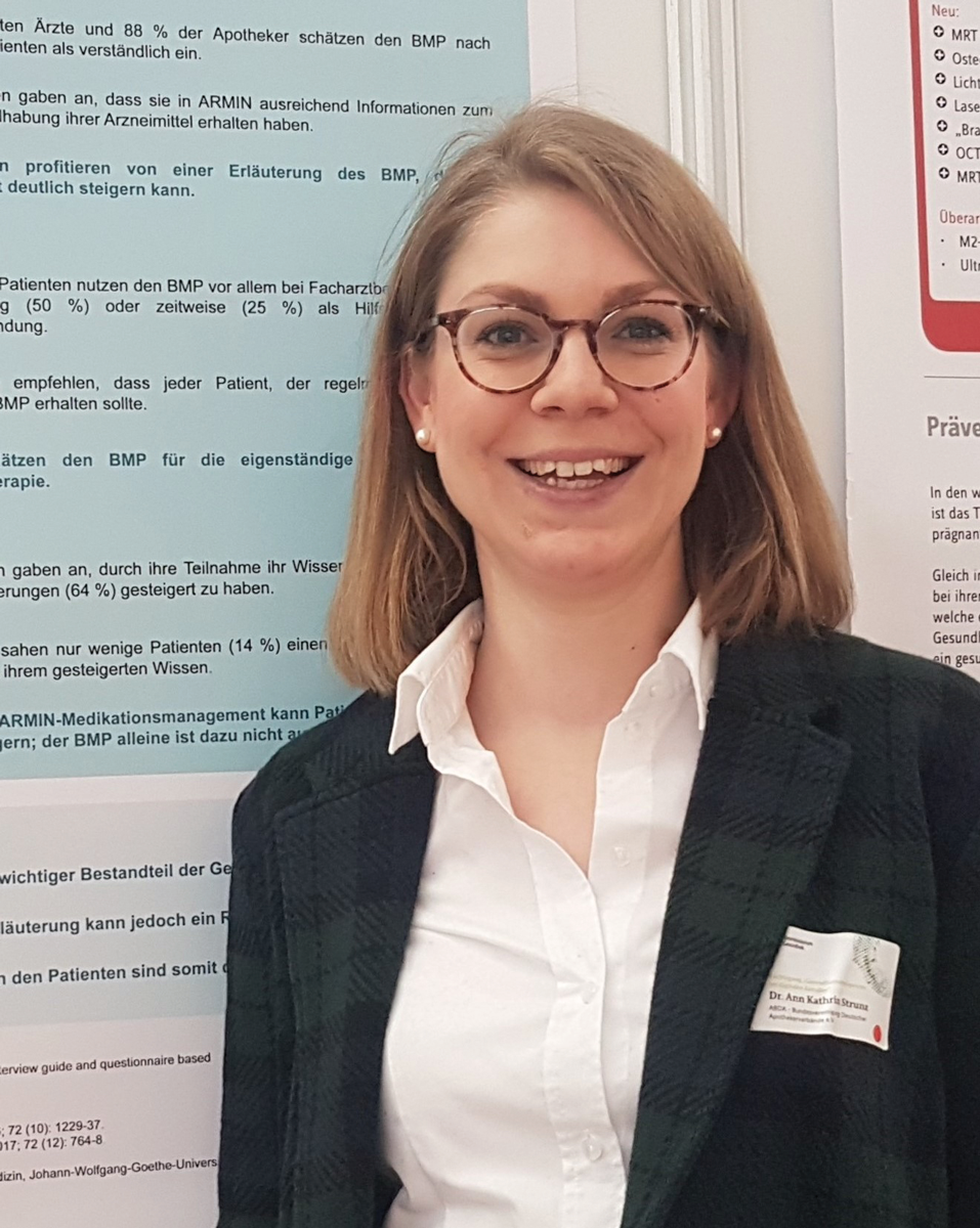 Dr. Ann Kathrin Strunz, Referentin Wissenschaftliche Entwicklung bei der ABDA