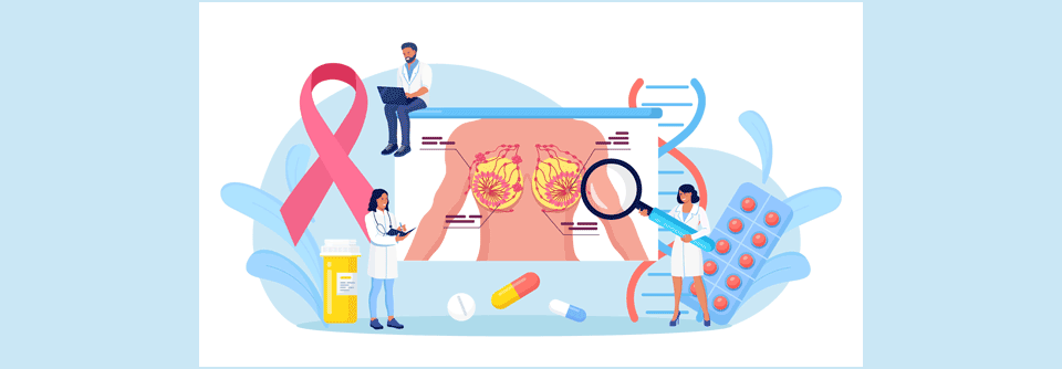 Bei jungen Brustkrebspatientinnen steht häufig die schwierige Entscheidung der brusterhaltenden Therapie oder Mastektomie an. Entsprechend wichtig ist die Aufklärung der Patientinnen.