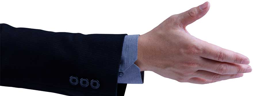 Heiter bis wolkig: Handschlag in schwierigen Zeiten Es bleibt spannend, ob der abendländische Handschlag überleben wird.