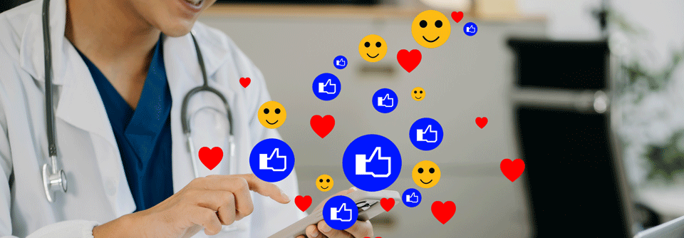 Immer mehr Ärzt*innen und andere Gesundheitsfachkräfte kommunizieren über Instagram, TikTok oder YouTube mit einer breiten Öffentlichkeit.