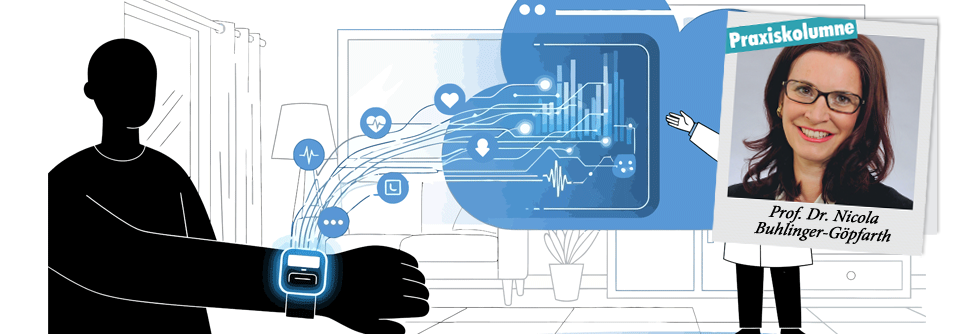 Puls, Schritte, Schlaf, Sauerstoffsättigung, alles minutiös aufgezeichnet.