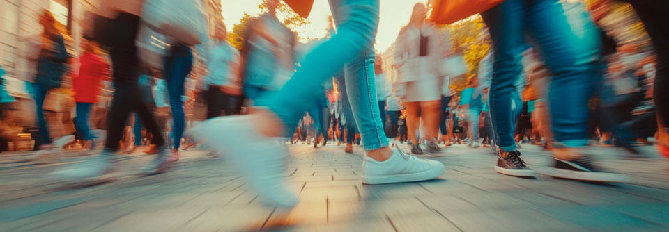 Weiterhin mobil sein – dazu möchten Orthopädieschuhmacher*innen Menschen
mit DFS verhelfen.
