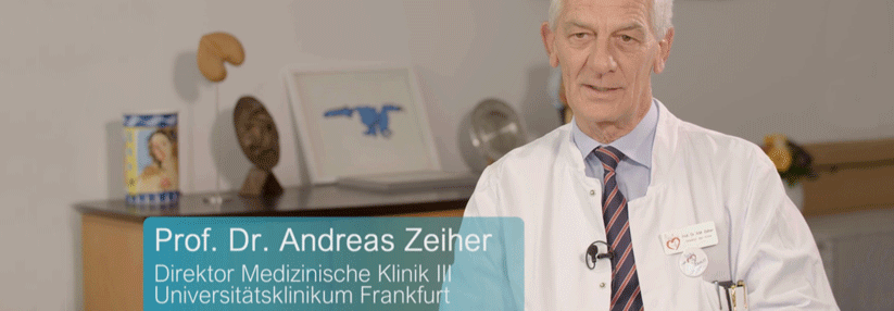 Prof. Dr. Andreas Zeiher; Direktor Medizinische Klinik III, Universitäts-Klinikum Frankfurt.