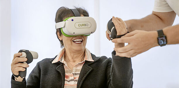 Digitalisierung: Virtual-Reality bewegt 2022 wurde CUREosity mit dem „Deutschen Innovationspreis“ ausgezeichnet.
