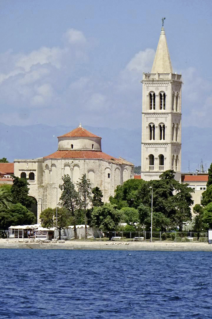 Abb. 6: Die Donatuskirche von Zadar ist das bedeutendste Werk altkroatischer Baukunst.