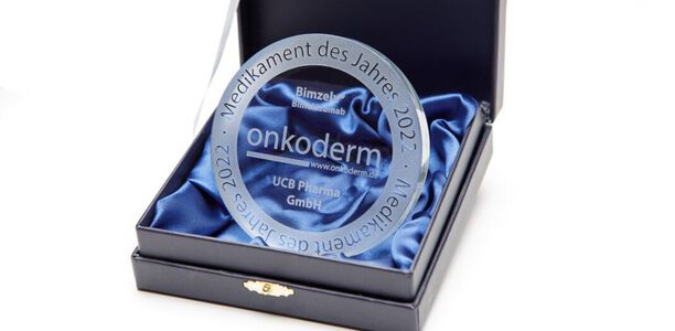 Auszeichnung: onkoderm-Medikament des Jahres