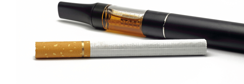 Die Kombi aus E-Zigarette und Tabak schadet am meisten.