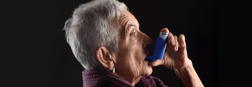 Geschätzte 4 % bis 13 % der über 65-Jährigen leiden an einem Asthma bronchiale.