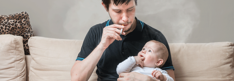 Eine Tabakrauchexposition in utero oder im Kleinkindalter scheint COPD zu begünstigen.
