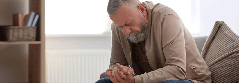 Depressionen und Angstzustände treten bei 70 % der COPD-Patienten auf.