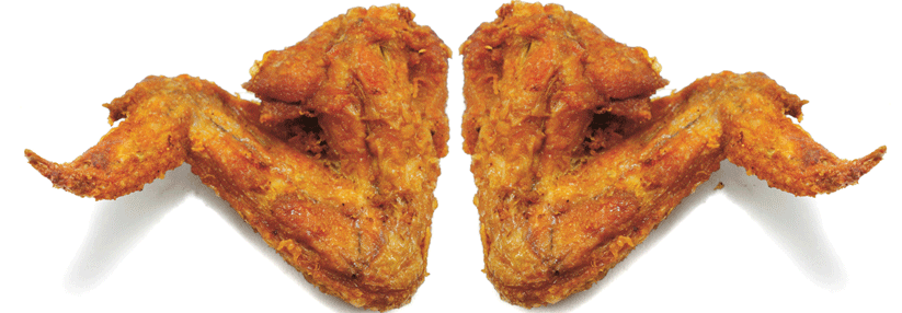 Paniert und frittiert – so mögen die meisten Hühnerflügel am liebsten. Manche verzehren sie sogar inklusive Knochen.