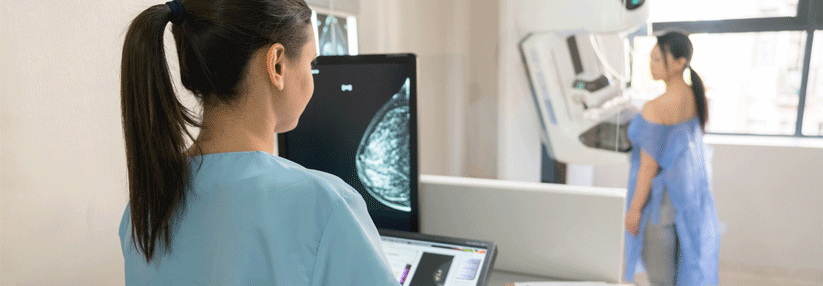 Eine dichte Brust führt bei jeder Zweiten zu falsch negativen Befunden in der Mammographie.