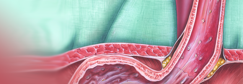 Kettenreaktion mit schwerwiegenden Folgen: Auf die gastroösophageale Refluxkrankheit folgt der Barrett-Ösophagus. Daraus entsteht dann nicht selten der Krebs.