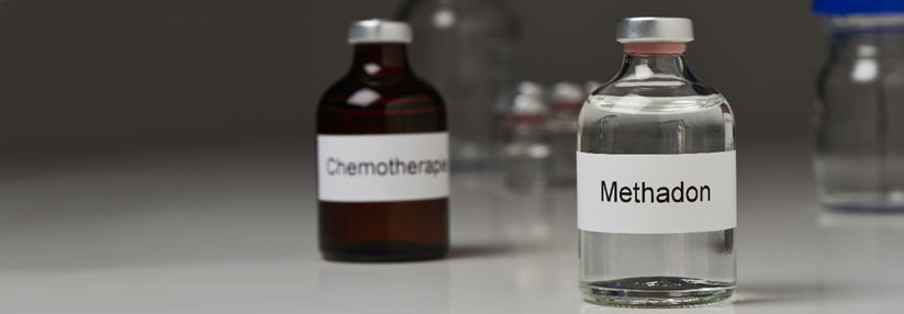 Welchen Einfluss hat Methadon auf die Wirkung einer Chemotherapie bei Patienten mit fortgeschrittenem Darmkrebs?