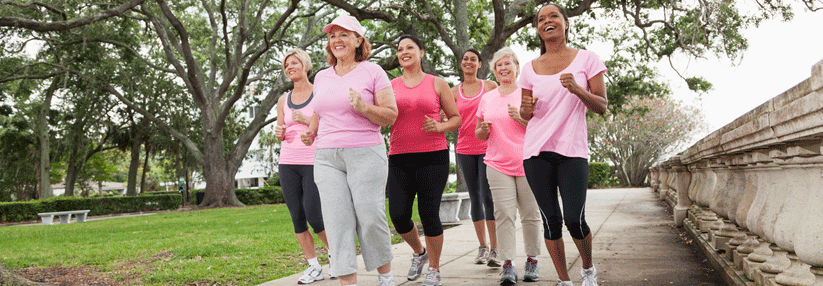 Wer vor, während und nach der Brustkrebserkrankung aktiv bleibt und Sport treibt, verringert das Risiko eines Rezidivs.