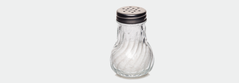 Weniger Salz tut Blutdruck und Mikrobiom gut.