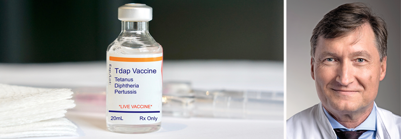 Durch die Impfungen können den Patienten die Risiken zusätzlicher Erkrankungen erspart bleiben. (Rechts: Professor Dr. Claus Vogelmeier, Chef der Pneumologie, Universitätsklinikum Marburg)
