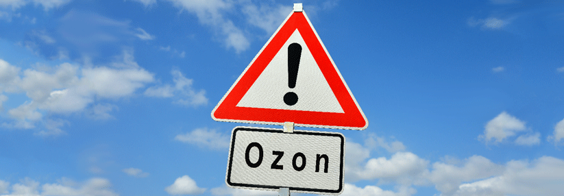 Zusätzlich zum Rauchen verschlechtert auch das Ozon die Lungenfunktion.