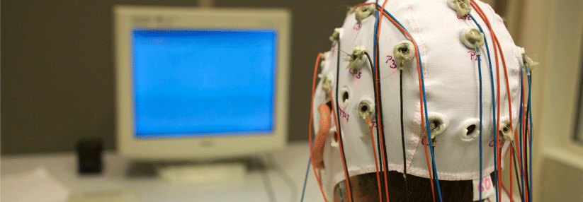 Mittels EEG zeigt sich, welche Effekte bereits die Vorstellung von Bewegung auf das Gehirn hat.