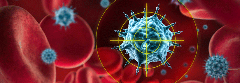 Mittels Stammzellentransplantation wurden die HI-Viren ins Visier genommen.