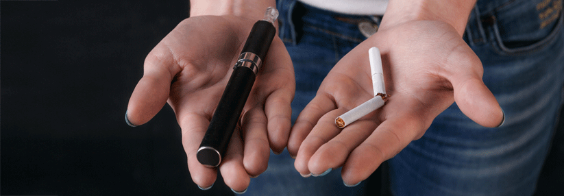 Auch nikotinfreier Dampf sorgt für höhere Ausstiegschancen.