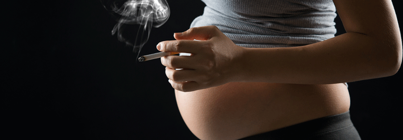Werdende Mütter, die im ersten Trimester der Schwangerschaft rauchen, riskieren veränderte Körperproportionen ihres Kindes.
