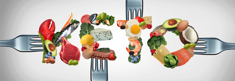 Bei der ketogenen Diät werden vornehmlich Fette verzehrt und die Kohlenhydrataufnahme reduziert.