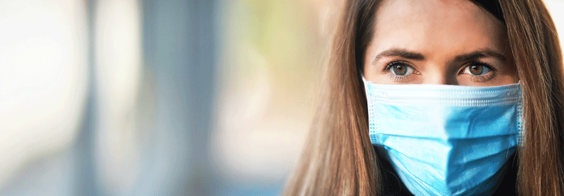 Das Maskentragen führt bei vielen Menschen zu einem unangenehm trockenen Mund-Rachen-Raum.