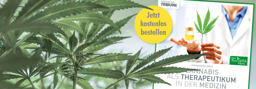 Von der reinen Blüte bis zum vollsynthetischen Nabilon – in der 35-seitigen Broschüre erfährt der Patient alles rund um das Thema Cannabis.