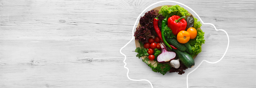 Mit einer gesunden Ernährung kann das Gehirn wieder fitter gemacht werden.
