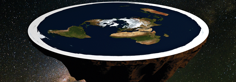 Die Flat-Earth-Theorie ist wohl eine der skurrilsten Verschwörungstheorien.