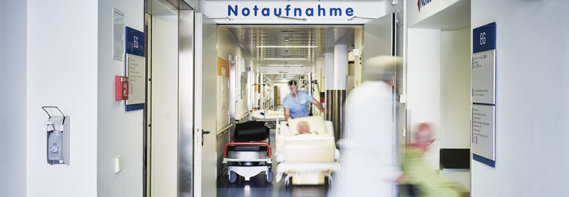 Um die Versorgung von Notfällen zu gewährleisten, muss der Patientenstrom geleitet werden. Welches Konzept setzt sich durch?