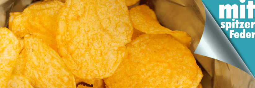Besonders bei stärkehaltigen Nahrungsmitteln wie Chips entsteht beim Rösten oder Frittieren Acrylamid.