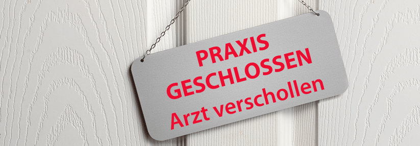 Ob Freizeitunfälle oder Krankheit –  wenn dem Praxisinhaber etwas passiert, besteht schneller Handlungsbedarf. „Schnell“ geht aber nur mit entsprechender Vorsorge.