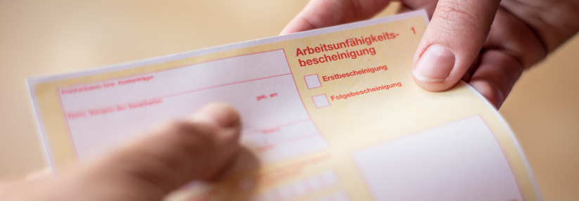 Weniger Papier für Krankmeldungen: Der gelbe Zettel soll bald der Vergangenheit angehören.