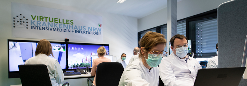 Die Unikliniken Aachen und Münster stellen Krankenhäusern in NRW ihre Expertise bei der Behandlung von COVID-19-Patienten zur Verfügung.