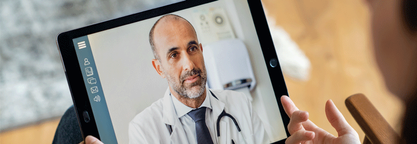 Seit dem 7. Oktober dürfen Ärzte die Arbeitsunfähigkeit bei bekannten Patienten auch per Video feststellen.