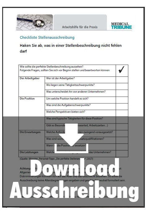 Checklisten Furs Praxismanagement Medical Tribune
