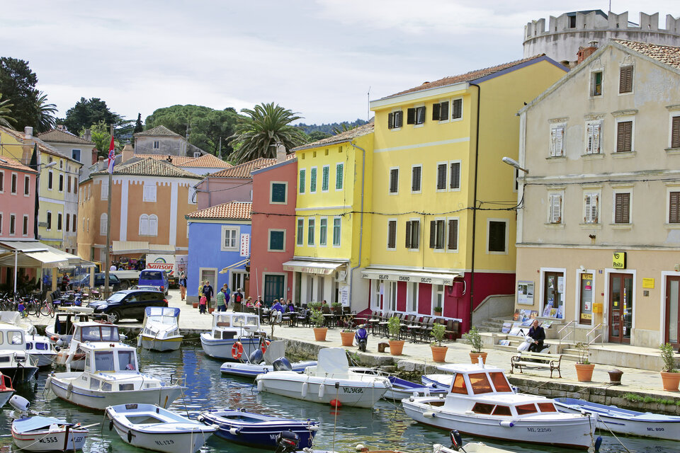 Veli Losinj, die Heimat berühmter Schiffsbauer und Seefahrer. 