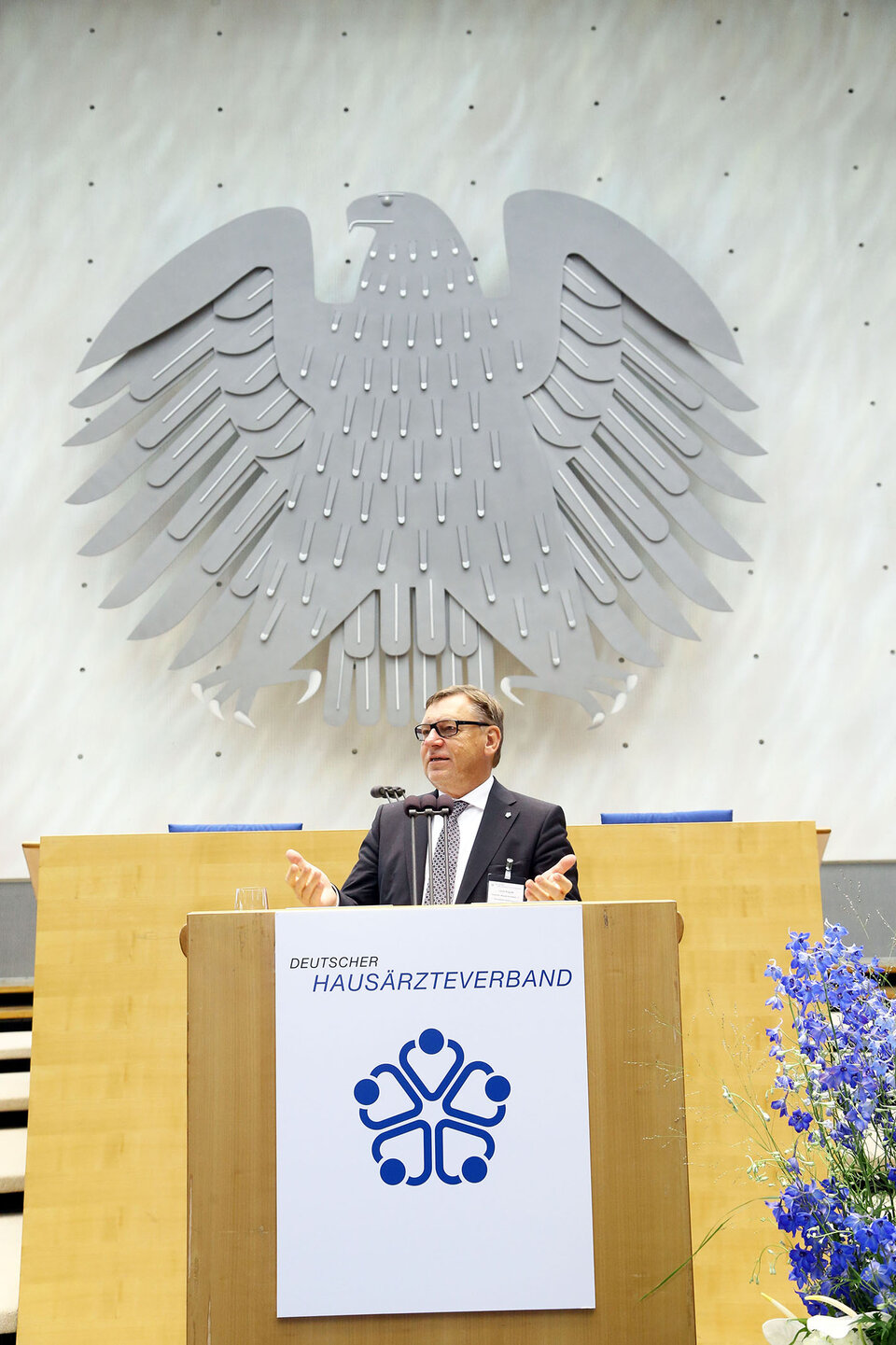 Abb. 2: DHÄV-Vorsitzender Ulrich Weigeldt